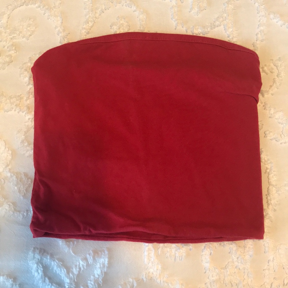 Brandy Melville Red Tube Top